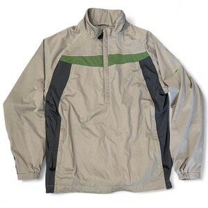 Nike Golf Storm-FIT Half Zip Mock Neck Windbreaker Rain Jacket Men's Size Large